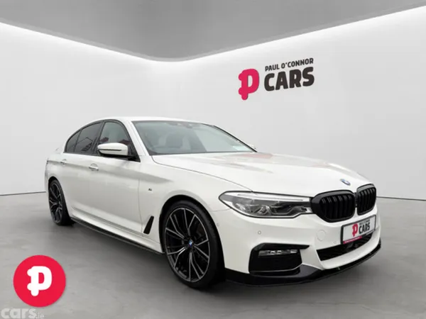 BMW 5-Series Saloon, Diesel, 2017, White