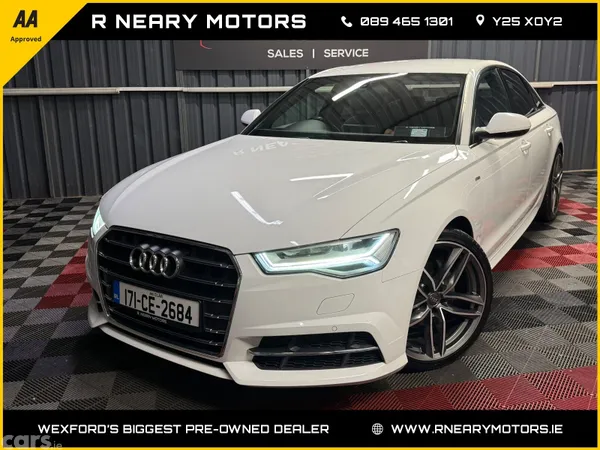 Audi A6 Saloon, Diesel, 2017, White