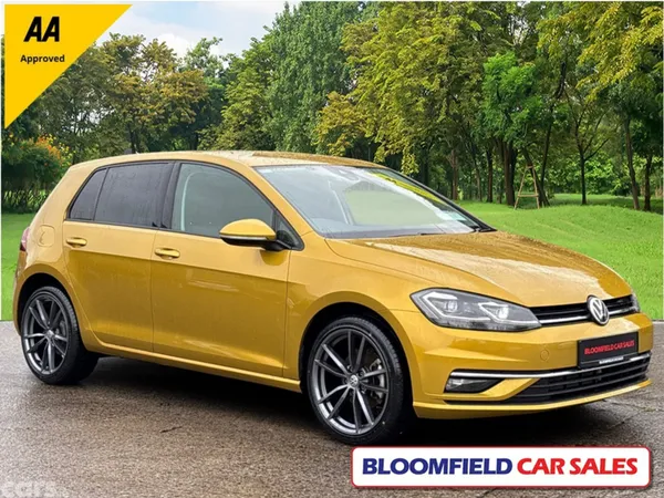 Volkswagen Golf Hatchback, Petrol, 2019, Gold