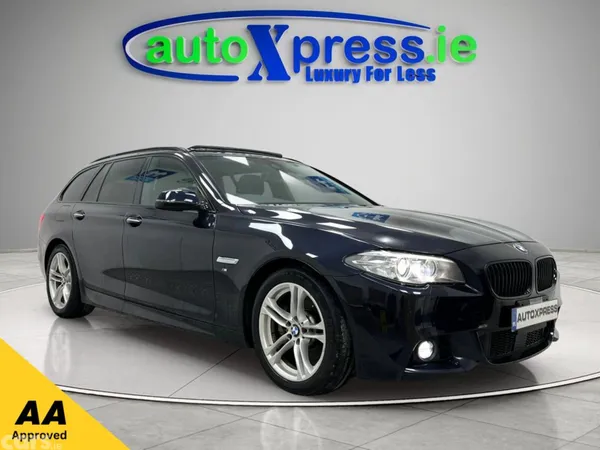 BMW 5-Series Estate, Diesel, 2016, Black