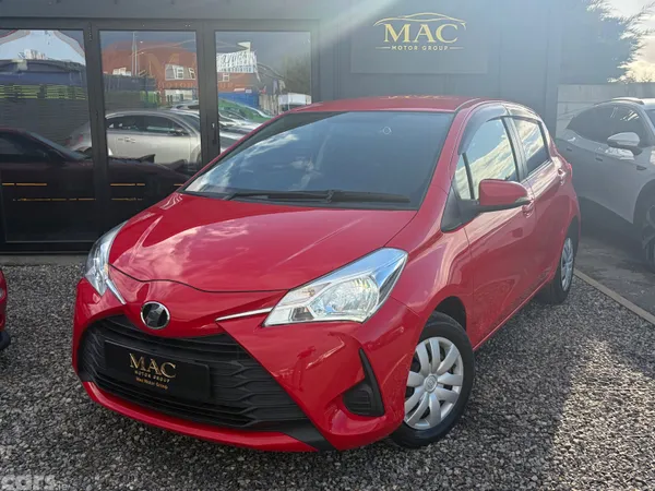 Toyota Vitz Hatchback, Petrol, 2017, Red