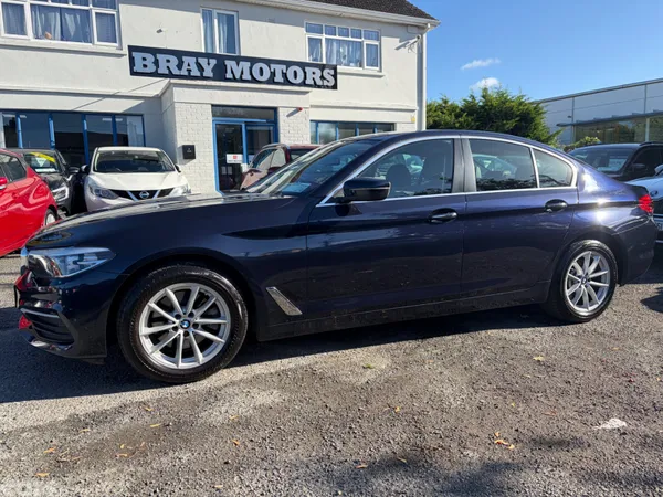 BMW 5-Series Saloon, Diesel, 2017, Blue