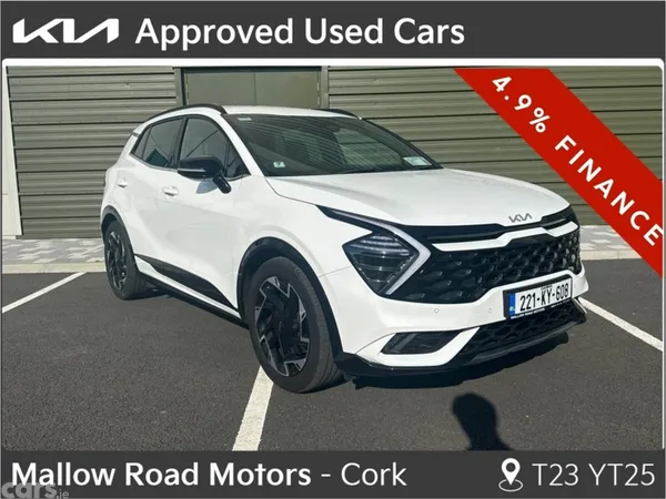 Kia Sportage MPV, Diesel Hybrid, 2022, White