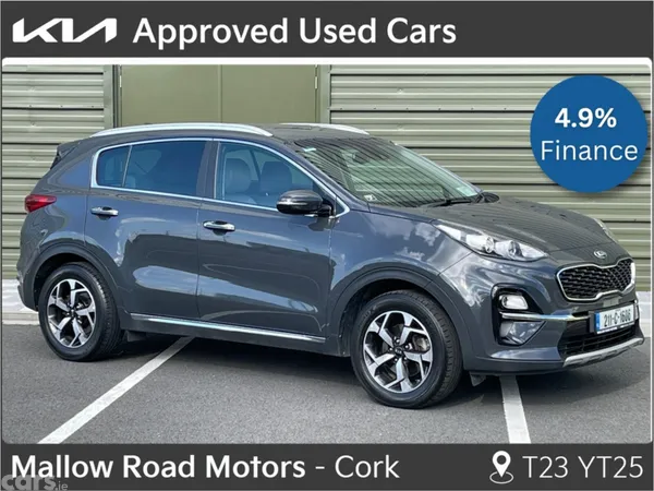 Kia Sportage MPV, Diesel Hybrid, 2021, Grey