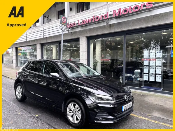 Volkswagen Polo Hatchback, Petrol, 2020, Black