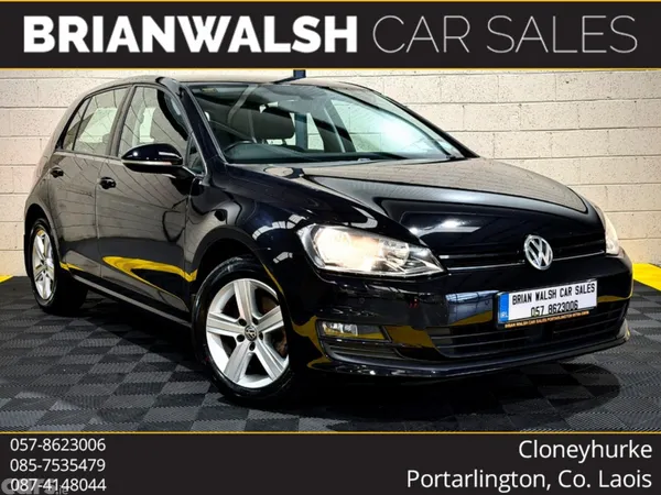 Volkswagen Golf Hatchback, Diesel, 2017, Black
