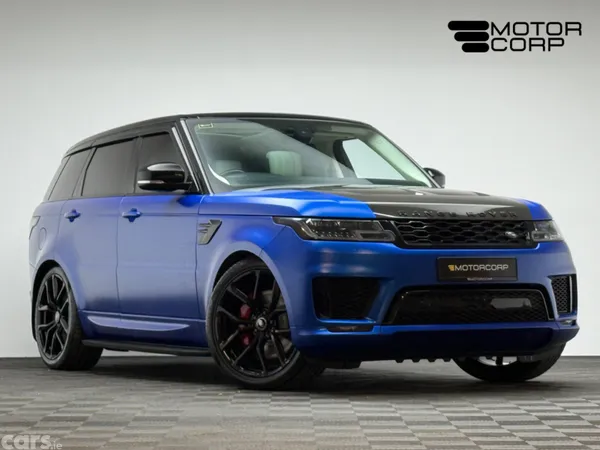 Land Rover Range Rover Sport SUV, Petrol Plug-in Hybrid, 2020, Blue