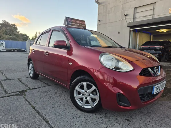 Nissan March Hatchback, Petrol, 2016, Red
