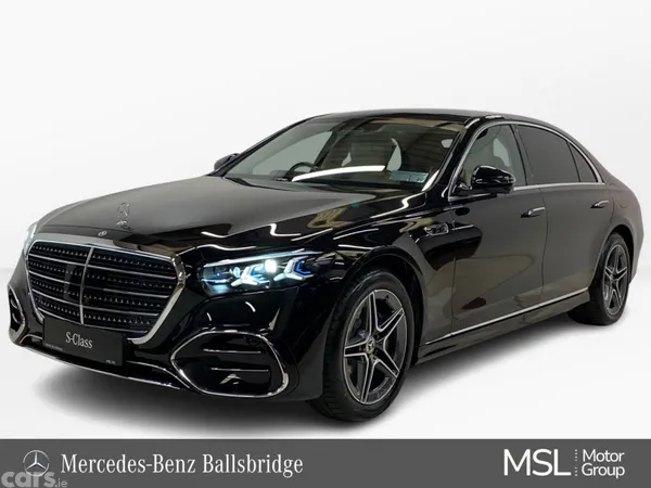Mercedes-Benz S-Class Saloon, Petrol Plug-in Hybrid, 2027, Black
