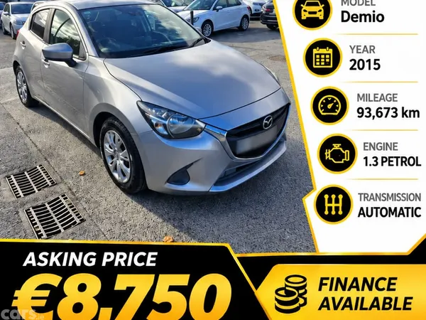 Mazda Demio Hatchback, Petrol, 2015, Silver