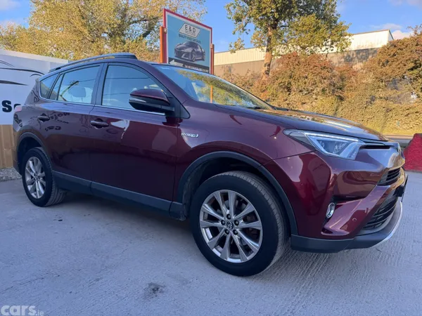 Toyota RAV4 SUV, Petrol Hybrid, 2016, Red