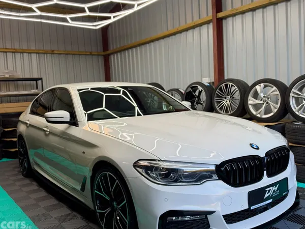 BMW 5-Series Saloon, Diesel, 2017, White