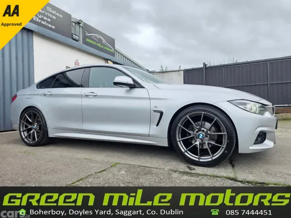 BMW 4-Series Coupe, Diesel, 2018, Silver