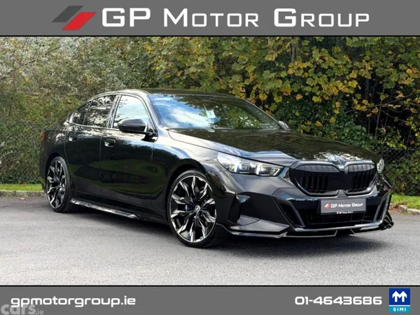 BMW 5-Series Saloon, Petrol Plug-in Hybrid, 2026, Black