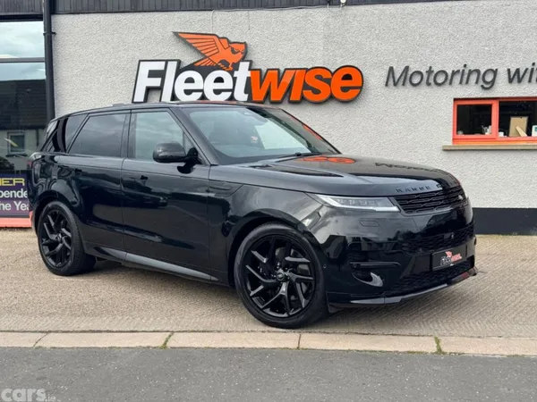 Land Rover Range Rover Sport SUV, Petrol Hybrid, 2023, Black