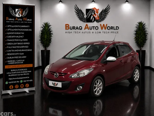 Mazda Demio MPV, Petrol, 2014, Red