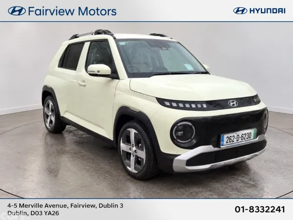 Hyundai INSTER MPV, Electric, 2026, Yellow