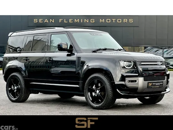 Land Rover Defender SUV, Petrol Plug-in Hybrid, 2025, Black
