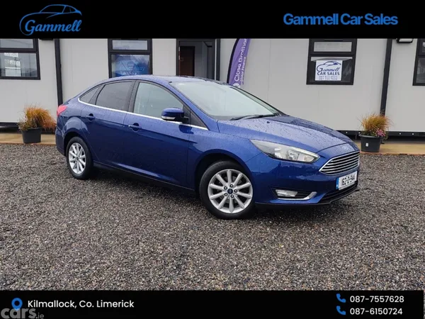 Ford Focus Saloon, Diesel, 2016, Blue
