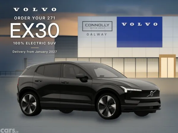 Volvo EX30 SUV, Electric, 2027, Black