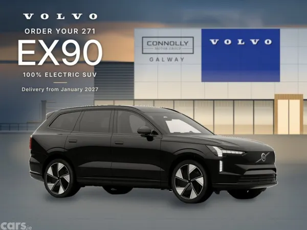 Volvo EX90 SUV, Electric, 2027, Black