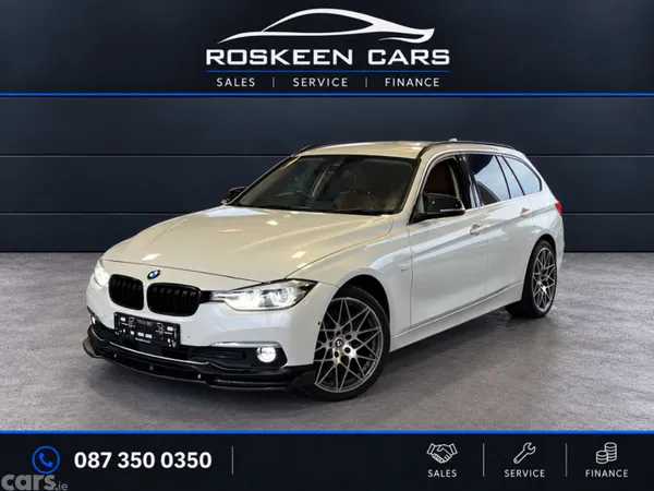 BMW 3-Series Estate, Diesel, 2017, White