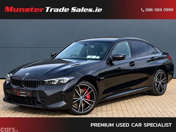 BMW 3-Series Saloon, Petrol Plug-in Hybrid, 2023, Black
