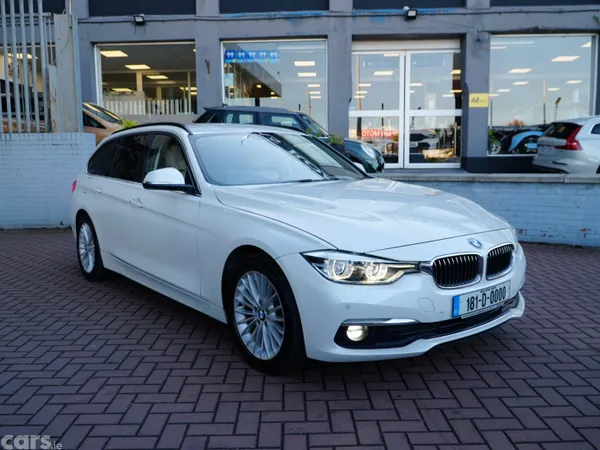 BMW 3-Series Estate, Diesel, 2018, White
