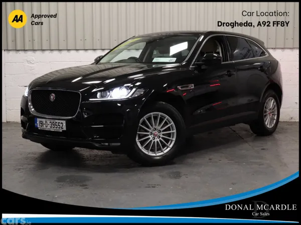 Jaguar F-Pace SUV, Diesel, 2019, Black