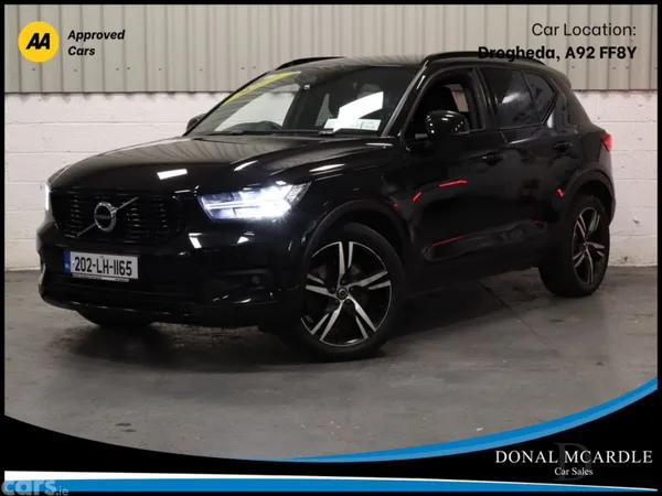 Volvo XC40 Estate, Petrol Plug-in Hybrid, 2020, Black