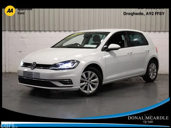 Volkswagen Golf Hatchback, Petrol, 2017, White