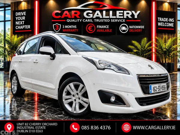 Peugeot 5008 MPV, Diesel, 2016, White