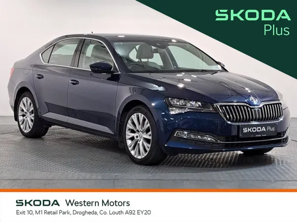 Skoda Superb Saloon, Diesel, 2023, Blue