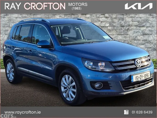 Volkswagen Tiguan SUV, Diesel, 2015, Blue