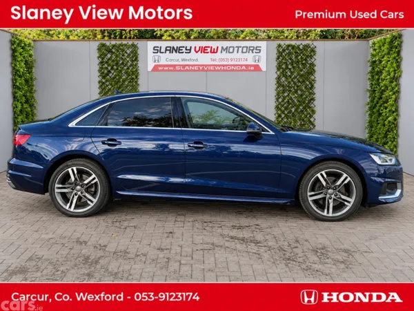 Audi A4 Saloon, Diesel, 2020, Blue