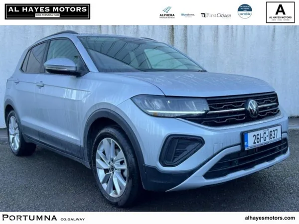 Volkswagen T-Cross SUV, Petrol, 2026, Silver