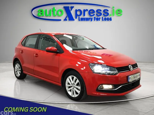 Volkswagen Polo Hatchback, Petrol, 2017, Red