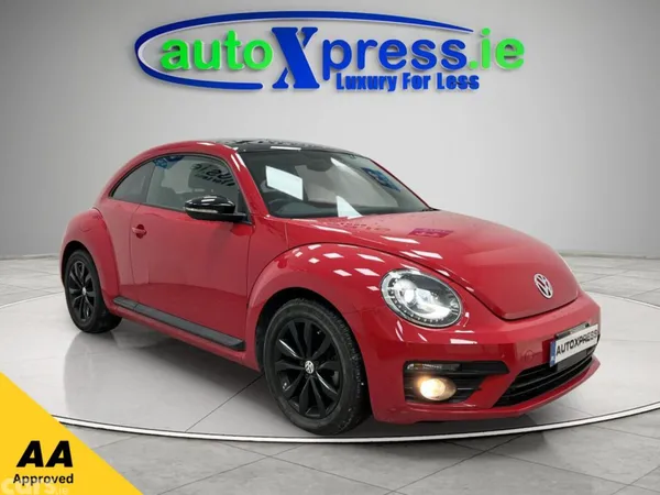 Volkswagen Beetle Hatchback, Petrol, 2018, Red