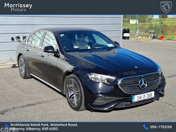 Mercedes-Benz E-Class Saloon, Diesel Hybrid, 2024, Black