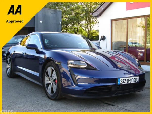 Porsche Taycan Saloon, Electric, 2023, Blue