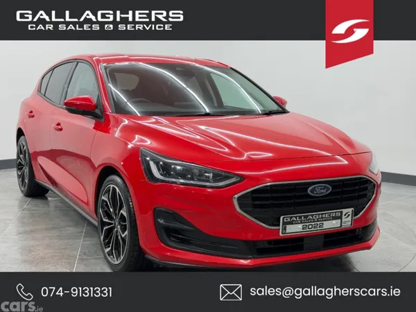 Ford Focus Hatchback, Diesel, 2022, Red