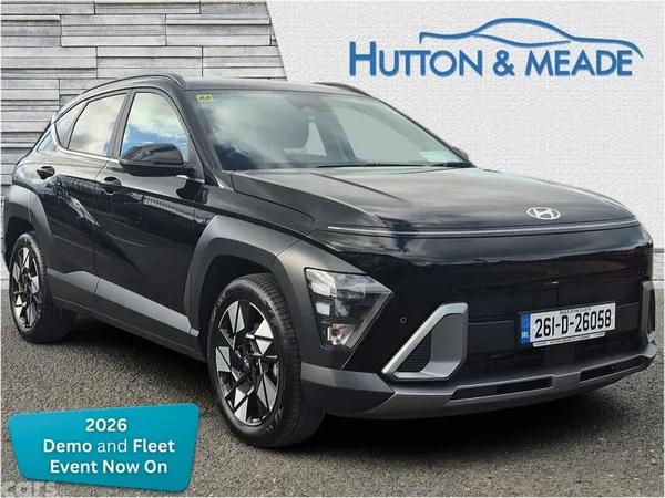 Hyundai KONA SUV, Petrol Hybrid, 2026, Black