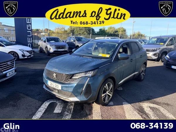 Peugeot 3008 SUV, Diesel, 2021, Blue