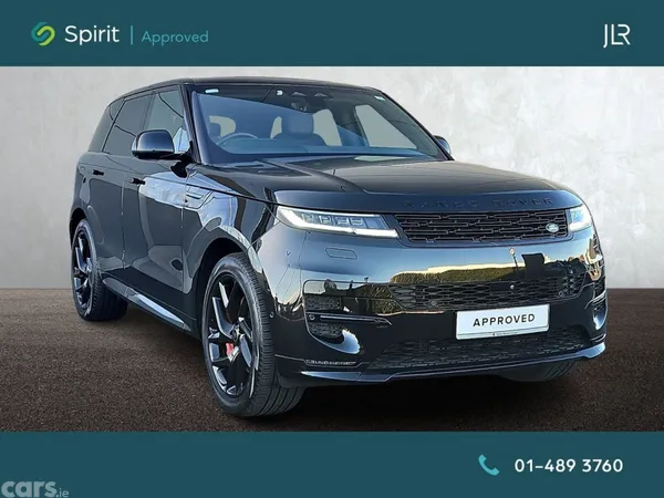 Land Rover Range Rover Sport SUV, Petrol Plug-in Hybrid, 2024, Black