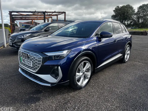 Audi Q4 e-tron SUV, Electric, 2024, Blue