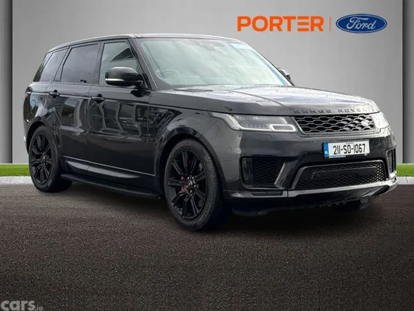 Land Rover Range Rover Sport SUV, Petrol Plug-in Hybrid, 2021, Black