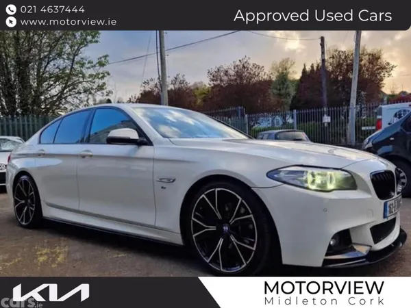 BMW 5-Series Saloon, Diesel, 2016, White