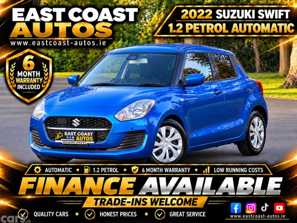 Suzuki Swift Hatchback, Petrol, 2022, Blue