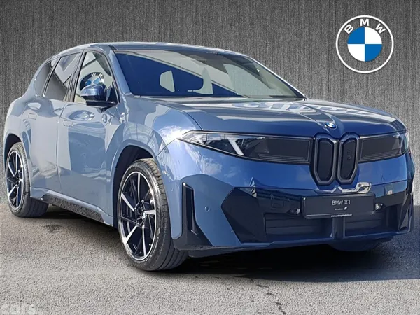 BMW iX3 SUV, Electric, 2026, Blue