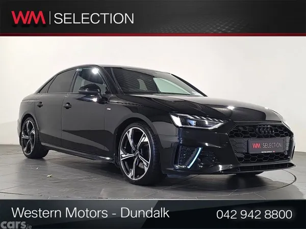 Audi A4 Saloon, Diesel, 2023, Black